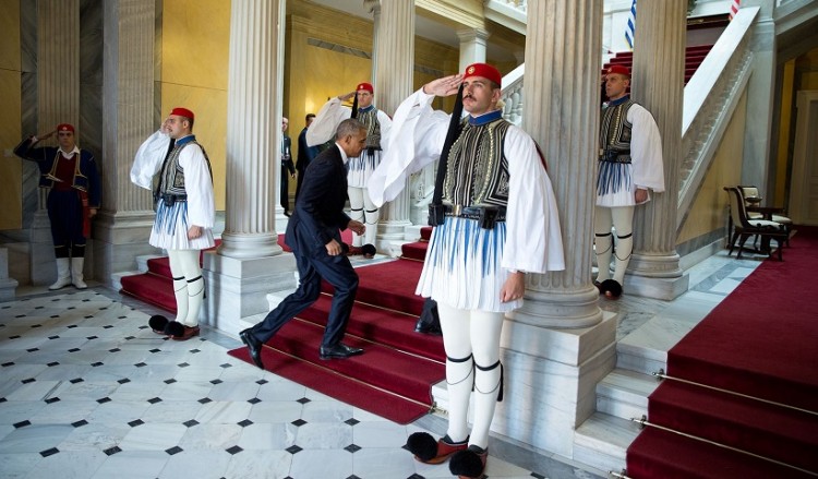 Το ταξίδι του Ομπάμα στην Ελλάδα όπως το είδε ο φωτογράφος του Λευκού Οίκου