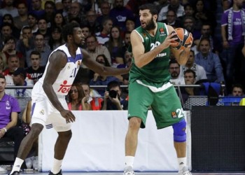 Euroleague: Ρεάλ Μαδρίτης-Παναθηναϊκός 87-84