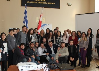Союз Греческой молодежи Грузии отмечает 20-летие своей деятельности (фото)