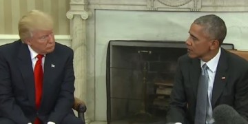 Ομπάμα: Εξαιρετική η συνάντηση με Τραμπ