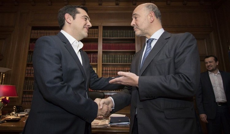 Στην Αθήνα ο Μοσκοβισί με μήνυμα για το χρέος