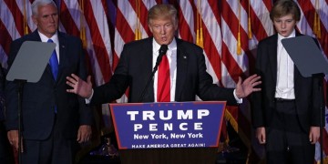 45ος πρόεδρος των ΗΠΑ ο Ντόναλντ Τραμπ – Απογοήτευση στο στρατόπεδο της Κλίντον