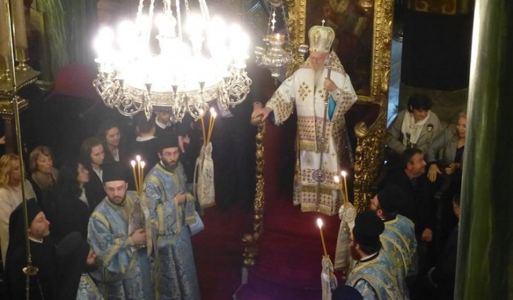 Τα Εισόδια της Θεοτόκου στην Παναγία του Πέρα