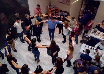 Ποντιακό γλέντι από τη νεολαία του «Εύξεινου Πόντου» Κορυδαλλού (φωτο)