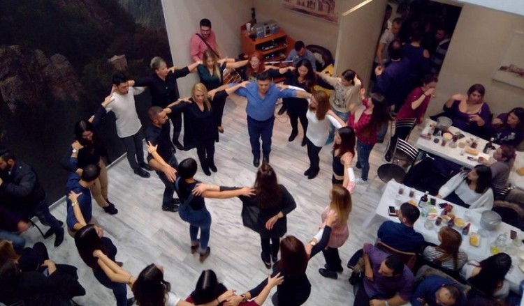 Ποντιακό γλέντι από τη νεολαία του «Εύξεινου Πόντου» Κορυδαλλού (φωτο)