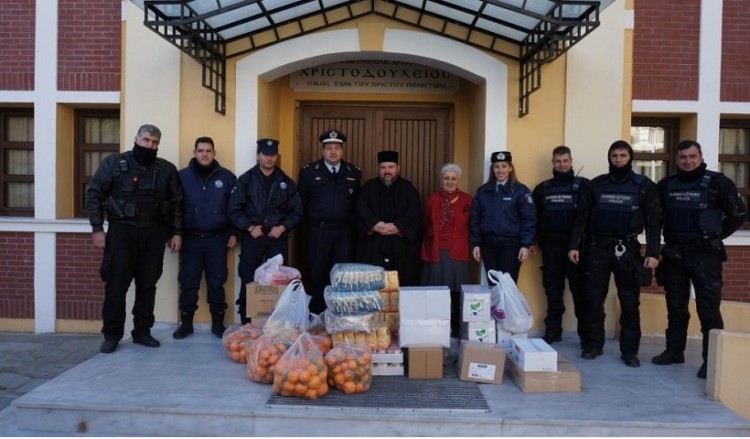 Κοινωνική προσφορά του προσωπικού της Αστυνομικής Διεύθυνσης Αν. Μακεδονίας και Θράκης