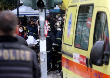 Μια γυναίκα νεκρή και πέντε τραυματίες στην έκρηξη στην πλατεία Βικτωρίας