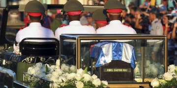 Η κηδεία του Φιντέλ Κάστρο (φωτο, βίντεο)