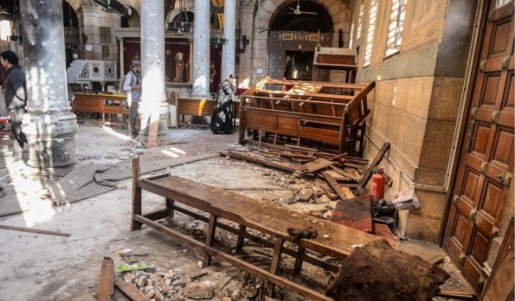 Το Ισλαμικό Κράτος ανέλαβε την ευθύνη για την επίθεση στον καθεδρικό ναό των Κοπτών στο Κάιρο