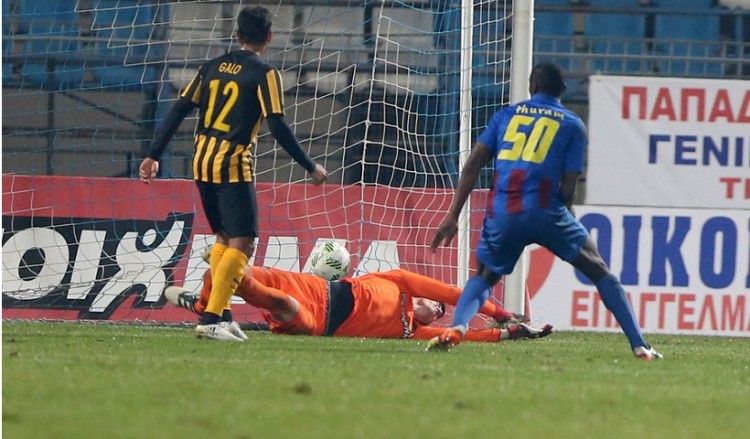 Super League: Κέρκυρα-ΑΕΚ 1-1