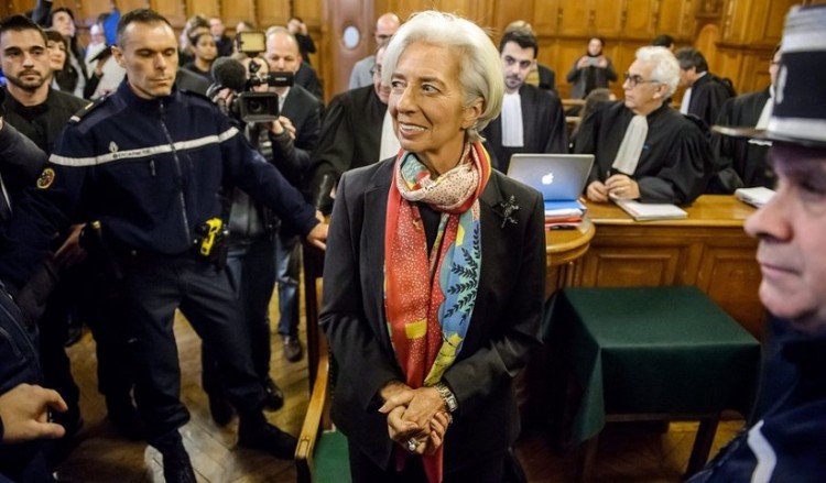 Ένοχη για την υπόθεση Ταπί η Κριστίν Λαγκάρντ