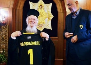 Βαρθολομαίος: Η ΑΕΚ είναι σαρξ εκ της σαρκός μας