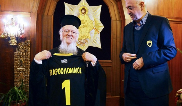 Βαρθολομαίος: Η ΑΕΚ είναι σαρξ εκ της σαρκός μας