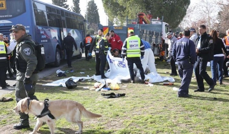 Φορτηγό σκόρπισε το θάνατο στην Ιερουσαλήμ