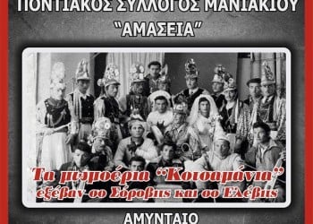 Οι Μωμόγεροι στους δρόμους του Αμυνταίου - Cover Image