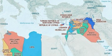 Η γεωπολιτική το 2017 σε τέσσερις χάρτες