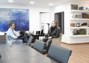 Με τον Ρέμο συναντήθηκε ο Μητσοτάκης