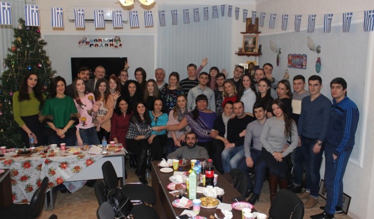 Οι Έλληνες του Ροστόφ έκοψαν βασιλόπιτα και χόρεψαν ποντιακά