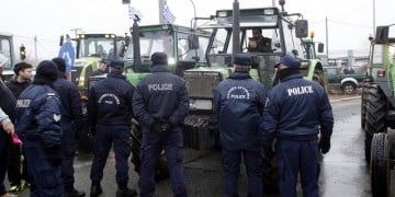 Μπλόκο της Αστυνομίας στους αγρότες στον Προμαχώνα – Επί ποδός η Μακεδονία