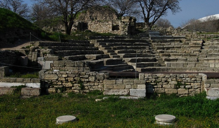 H αρχαία πόλη της Τροίας, ο χώρος με τους περισσότερους επισκέπτες στην περιοχή