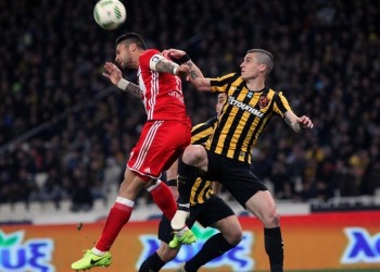 Super League: Επικράτησε η ΑΕΚ του Ολυμπιακού με 1-0