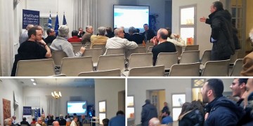 Διαμαρτυρία Αρμενίων σε παρουσίαση βιβλίου του πρέσβη του Αζερμπαϊτζάν