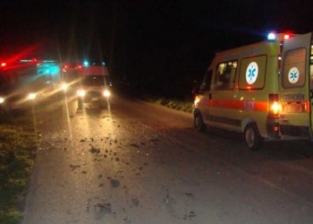 Τραγωδία στο Κάστρο Βοιωτίας: Νεκροί δύο άνθρωποι 29 και 44 ετών σε τροχαίο