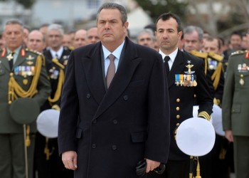 Καμμένος: Η Τουρκία έχει χάσει την ψυχραιμία της