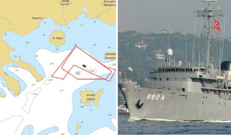 Βγήκε το «Τσεσμέ» στο Αιγαίο