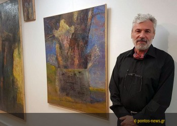 Τα δέντρα της Παναγίας Σουμελά στο Βέρμιο εμπνέουν τον Ηρακλή Παρχαρίδη (φωτο)