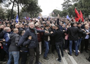 Δεύτερη μέρα διαδηλώσεων της αντιπολίτευσης στα Τίρανα