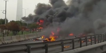 Συντριβή ελικοπτέρου με νεκρούς στην Κωνσταντινούπολη