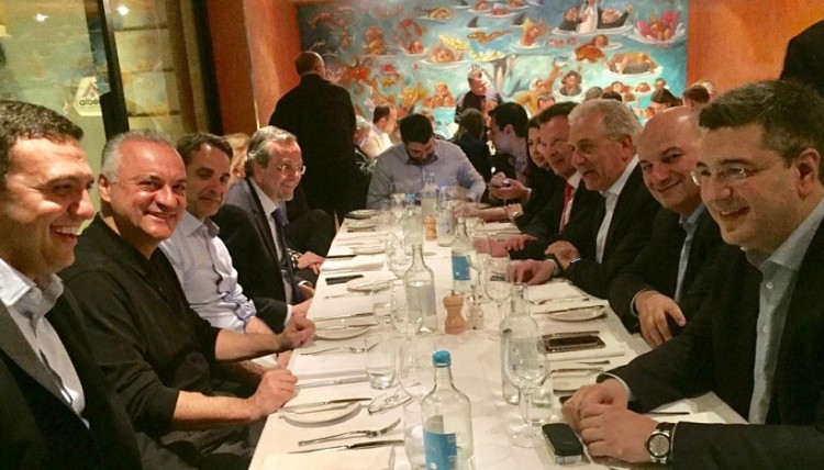 Το «γαλάζιο» δείπνο του Κυριάκου Μητσοτάκη στη Μάλτα