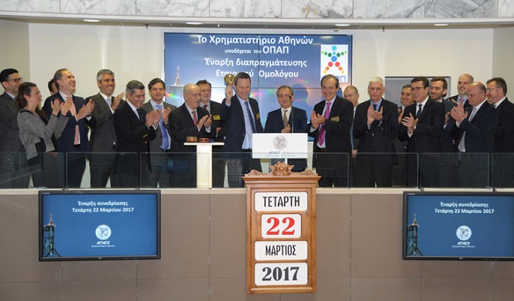 Πρεμιέρα στο Χρηματιστήριο Αθηνών για το εταιρικό ομόλογο του ΟΠΑΠ