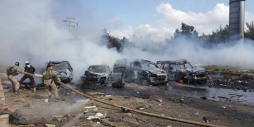 Πολύνεκρο τυφλό χτύπημα σε κομβόι λεωφορείων στο Χαλέπι