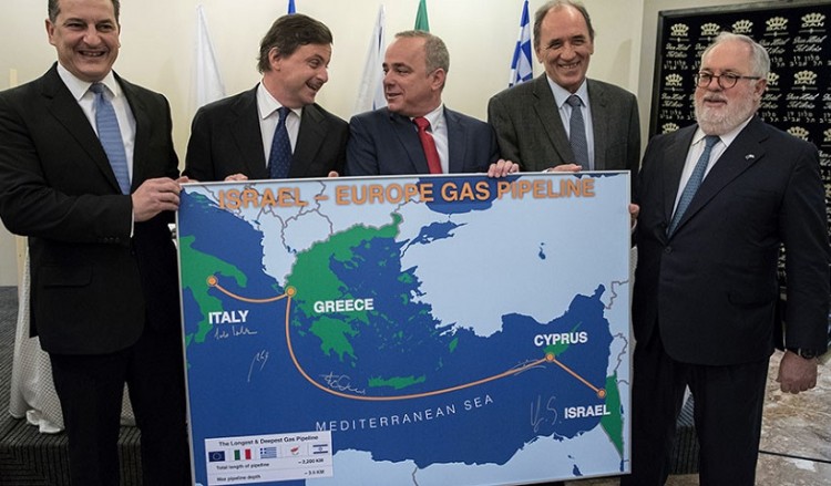 Γεωπολιτικές αλλαγές με τον αγωγό φυσικού αερίου EastMed που θα περνά από την Ελλάδα