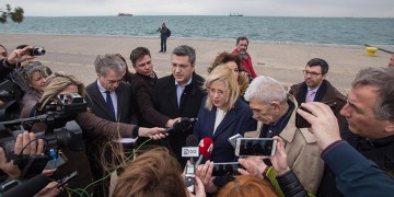 Στη Νέα Παραλία Θεσσαλονίκης η επίτροπος Περιφερειακής Ανάπτυξης, Κορίνα Κρέτσου