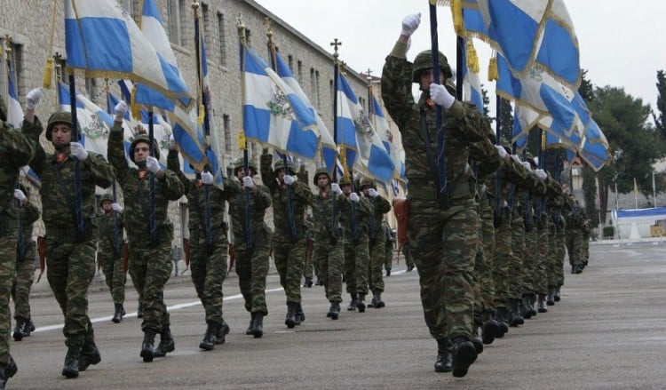 Ελληνικό εμβατήριο από Aρμένιους στρατιωτικών σχολών στην εκπομπή «Με αρετή και τόλμη»