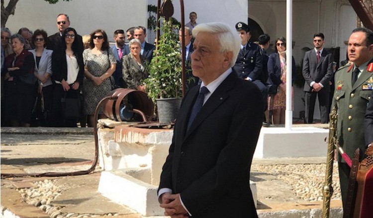 Ξεκάθαρο μήνυμα Παυλόπουλου σε Τουρκία από τη Χίο