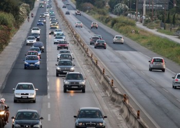 Θεσσαλονίκη: Διακοπή κυκλοφορίας στην Εθνική Οδό Θεσσαλονίκης-Μουδανιών