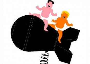 Spiegel: Τα μωρά Κιμ Γιονγκ Ουν και Ντόναλντ Τραμπ παίζουν