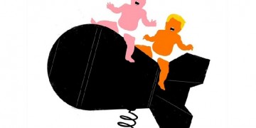 Spiegel: Τα μωρά Κιμ Γιονγκ Ουν και Ντόναλντ Τραμπ παίζουν