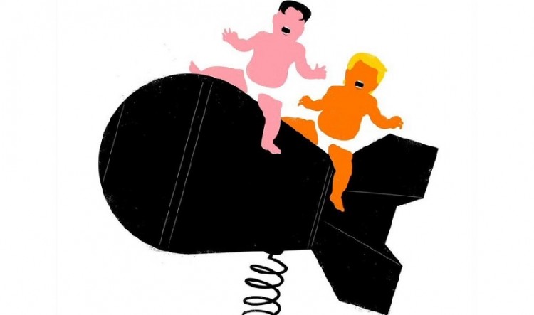 Spiegel: Τα μωρά Κιμ Γιονγκ Ουν και Ντόναλντ Τραμπ παίζουν