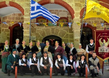 Η Εύξεινος Λέσχης Χαρίεσσας στο πανηγύρι της Ζωοδόχου Πηγής