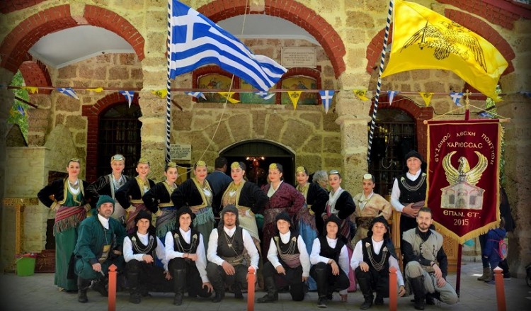 Η Εύξεινος Λέσχης Χαρίεσσας στο πανηγύρι της Ζωοδόχου Πηγής