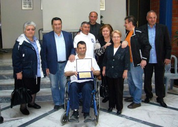 Τον Πόντιο Παραολυμπιονίκη Δημήτρη Ζησίδη τίμησε ο Δήμος Κορδελιού-Ευόσμου
