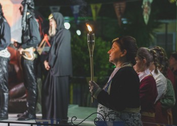 Ζωντάνεψε το μνημείο Γενοκτονίας των Ποντίων στον Ασπρόπυργο (φωτο, βίντεο)