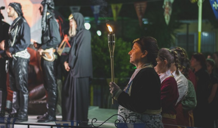 Ζωντάνεψε το μνημείο Γενοκτονίας των Ποντίων στον Ασπρόπυργο (φωτο, βίντεο)