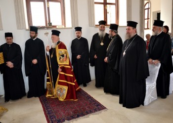 Στον Άγιο Κωνσταντίνο Μενεμένης ο Οικουμενικός Πατριάρχης Βαρθολομαίος (φωτο)