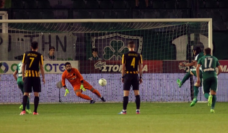 Super League: Παναθηναϊκός-ΑΕΚ 1-0